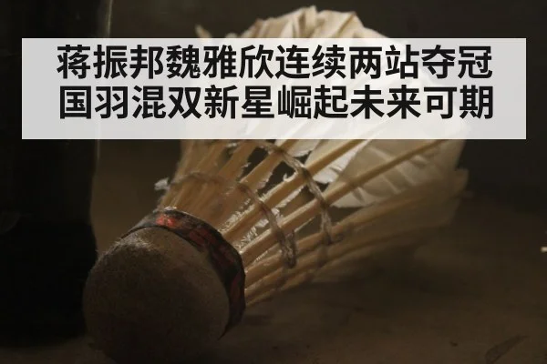 蒋振邦魏雅欣连续两站夺冠国羽混双新星崛起未来可期